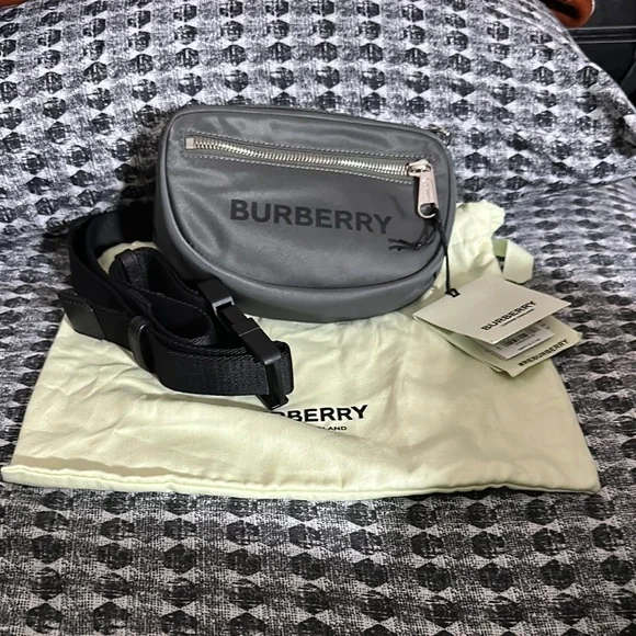 Burberry Gray Crossbody Bag - Picture 1 of 8